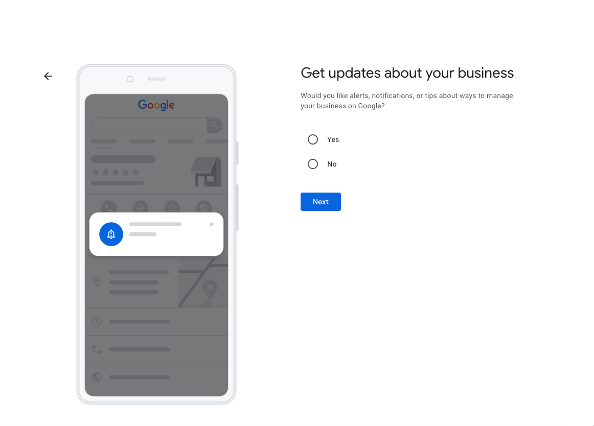 Notification preferences